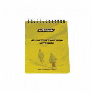 Outdoor waterproof Notebook (click for enlarged image)